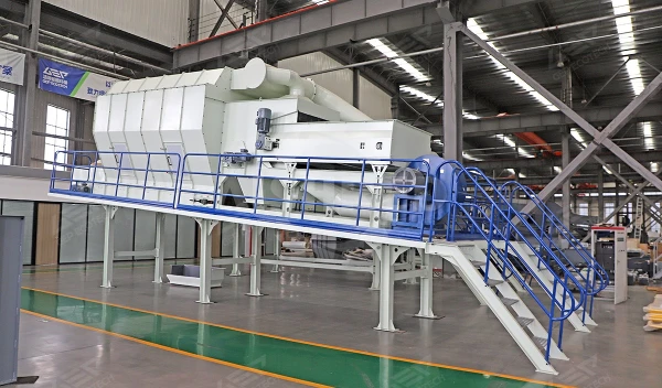 El Tamizador de Viento de la Serie GFX de GEP ECOTECH Optimiza el Reciclaje de Residuos de Construcción y Demolición