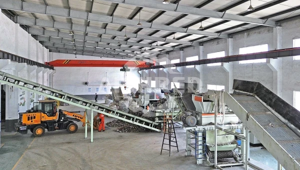 Desde Residuos a Combustible: Línea de Triturado de Residuos Textiles