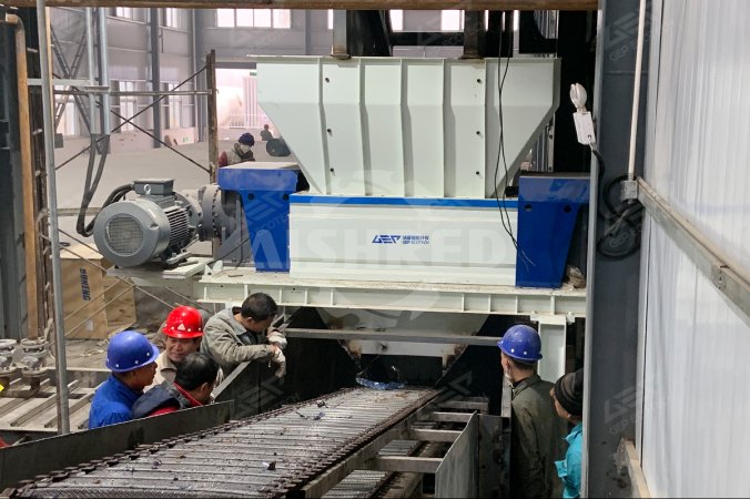 Proyecto de reciclaje de contenedores metálicos en Henan, China