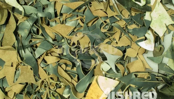 Trituradora de Doble Eje GEP ECOTECH: utilizada para la Trituración de Residuos de Cuero para la Recuperación de Energía