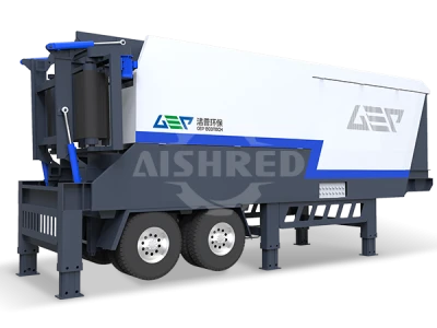 Planta Trituradora de Residuos Móvil