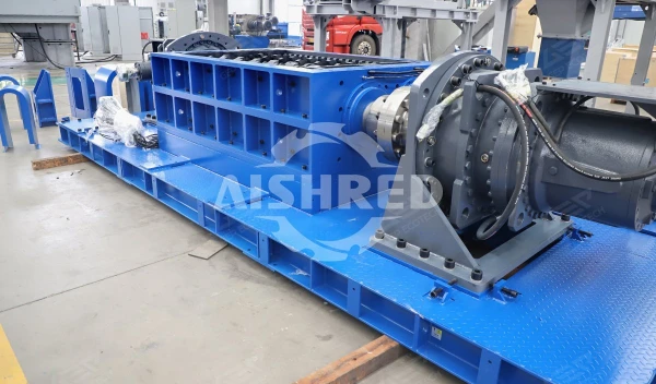 Especificaciones de la trituradora de doble ejes