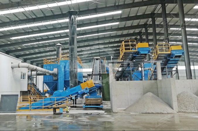 Proyecto estacionario de residuos de construcción y demolición en Jilin (China)