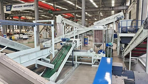 Línea de Producción Continua de Gránulos de Caucho para Neumáticos Usados