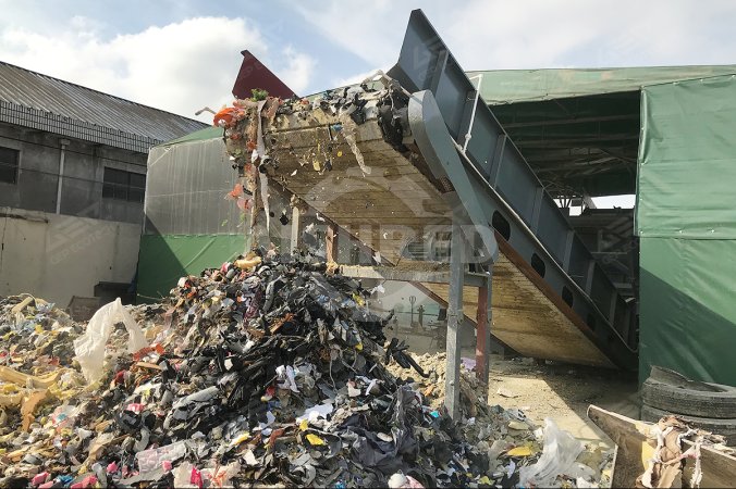 Proyecto SRF de residuos domésticos en Shanghai