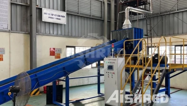 Trituradora de Reciclaje de Baterías de Iones de Litio